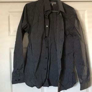 Express fitted button up